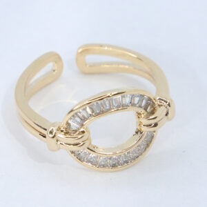Anillo modelo circular con microcircones
