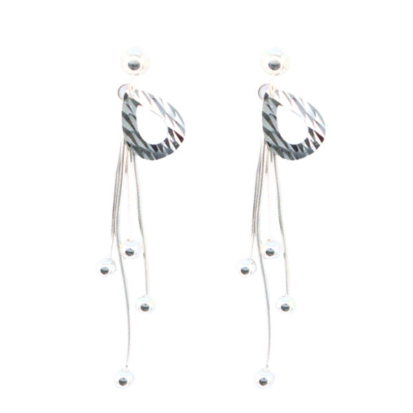 Aretes gotas con caida