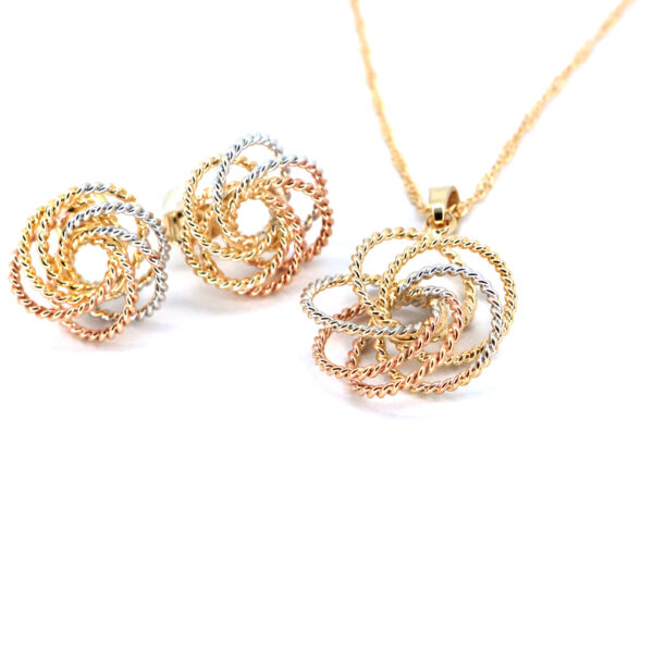 Juego goldfilled tres oros