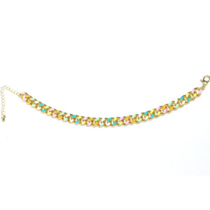 Pulsera oro goldfilled de colores
