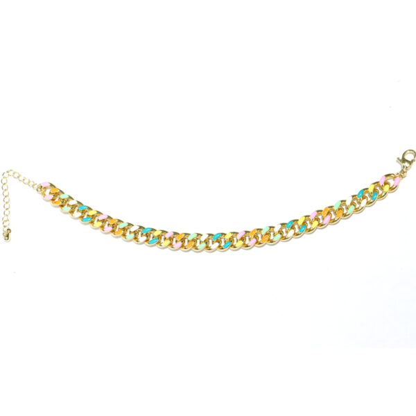 Pulsera oro goldfilled de colores