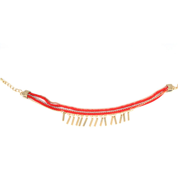 Pulsera goldfilled con mostacilla