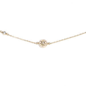 Tobillera goldfilled diseño de estrella