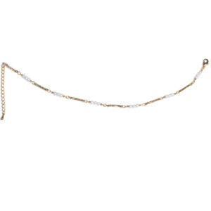 Tobillera con perlita