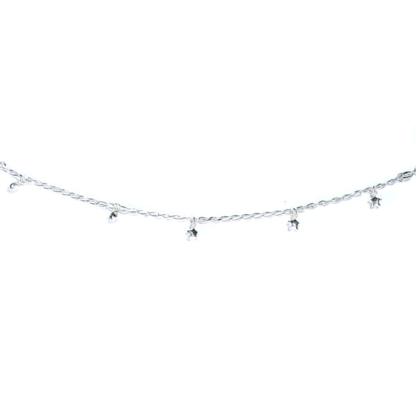 Pulsera estrellas plata