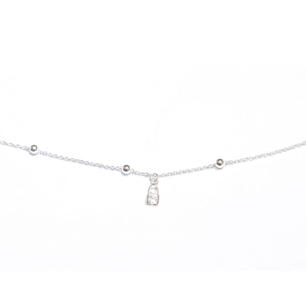 Pulsera candado corazón