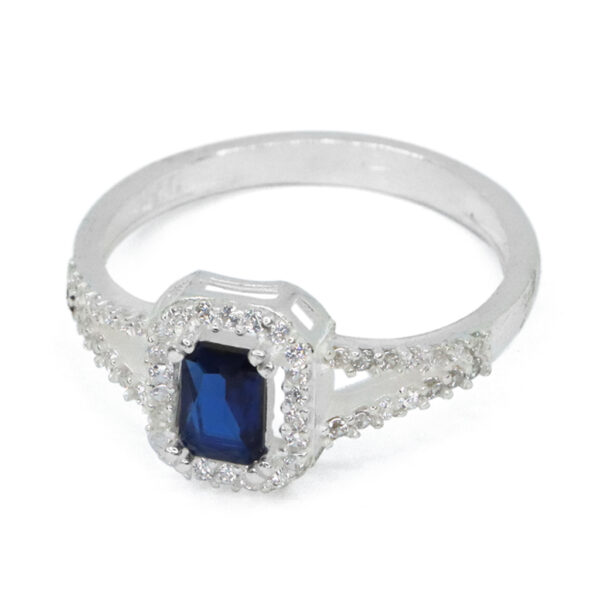 Anillo piedra circon