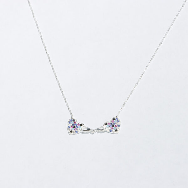 Collar regulable corazones