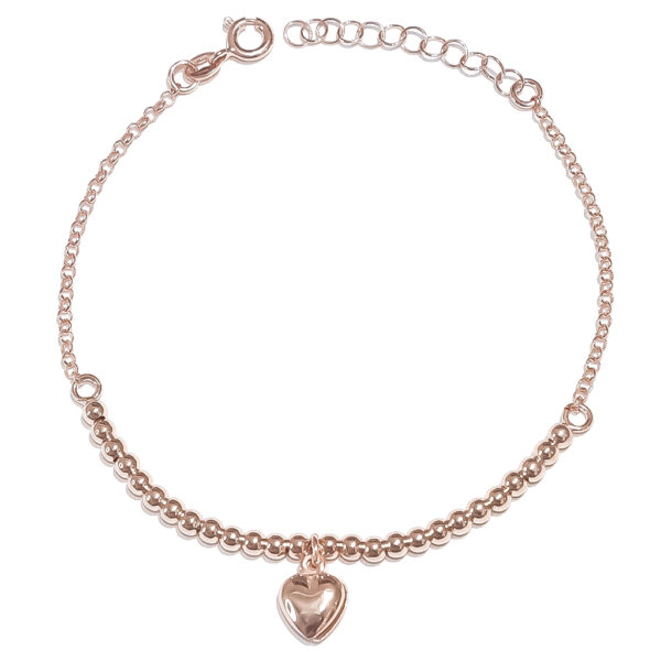 Pulsera regulable corazón