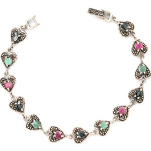 Pulsera marquesita corazón