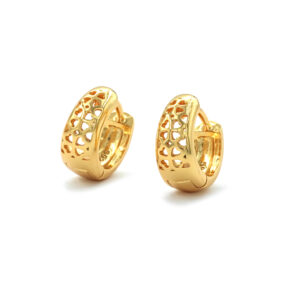 Argollas pequeñas doradas