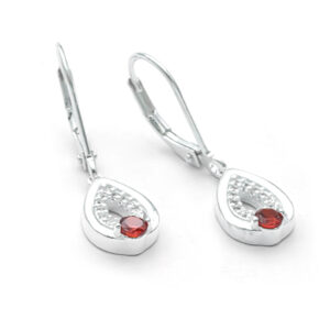 Aretes gota lluvia planos