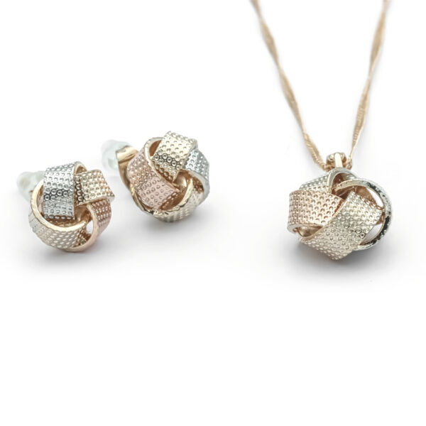 Juego goldfilled entrelazado