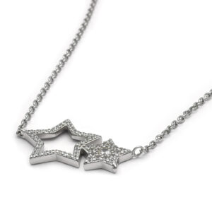 Collar doble estrella