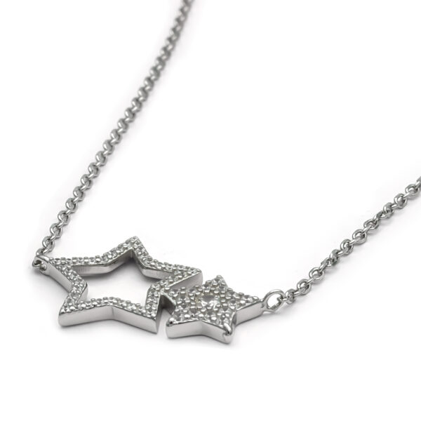 Collar doble estrella